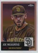 2022 Chrome Platinum Anniversary Rose Gold Refractor 56/75 Joe Musgrove #81 1bg9
