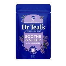 Epsom Salt Soaking Solution, Soothe  Sleep, Lavender, 3lbs