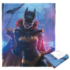 Gotham Style Hero Duo Comic Flannel Throw Blanket Soft