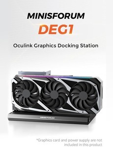 Minisforum DEG1 Oculink eGPU Docking Station External Graphics Card Dock