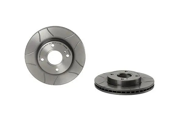 Für BREMBO 09.A968.76 Brake disc 09.A968.76 Brake disc front L/R fits: FORD FIE - Bild 5