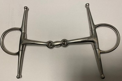 Stübben STEELtec Schenkeltrense doppelt gebrochen 14,5 cm