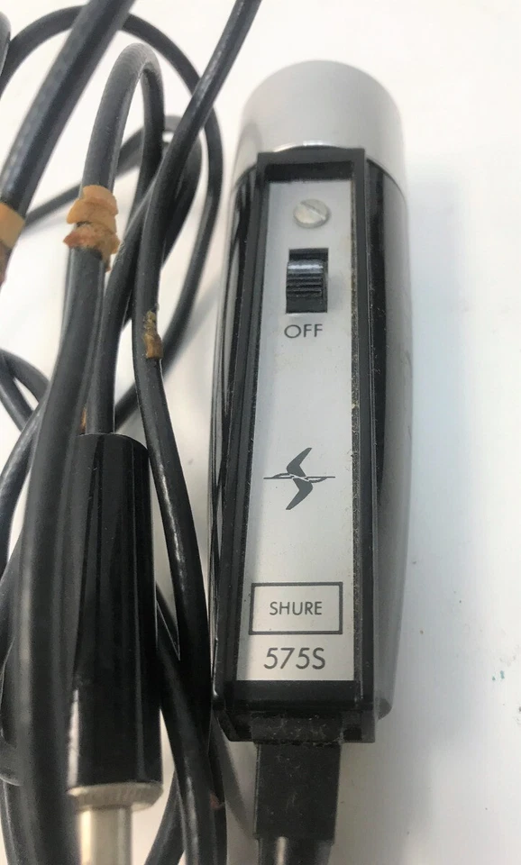 VINTAGE SHURE 575S HIGH IMPEDANCE DYNAMIC PROBE MICROPHONE - Image 4 of 4