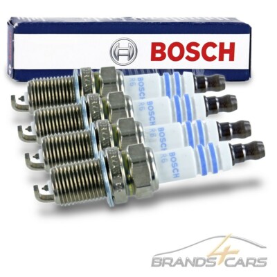 4x BOSCH ZÜNDKERZE FÜR MERCEDES C-KLASSE W203 S203 CL203 180 200 55 AMG