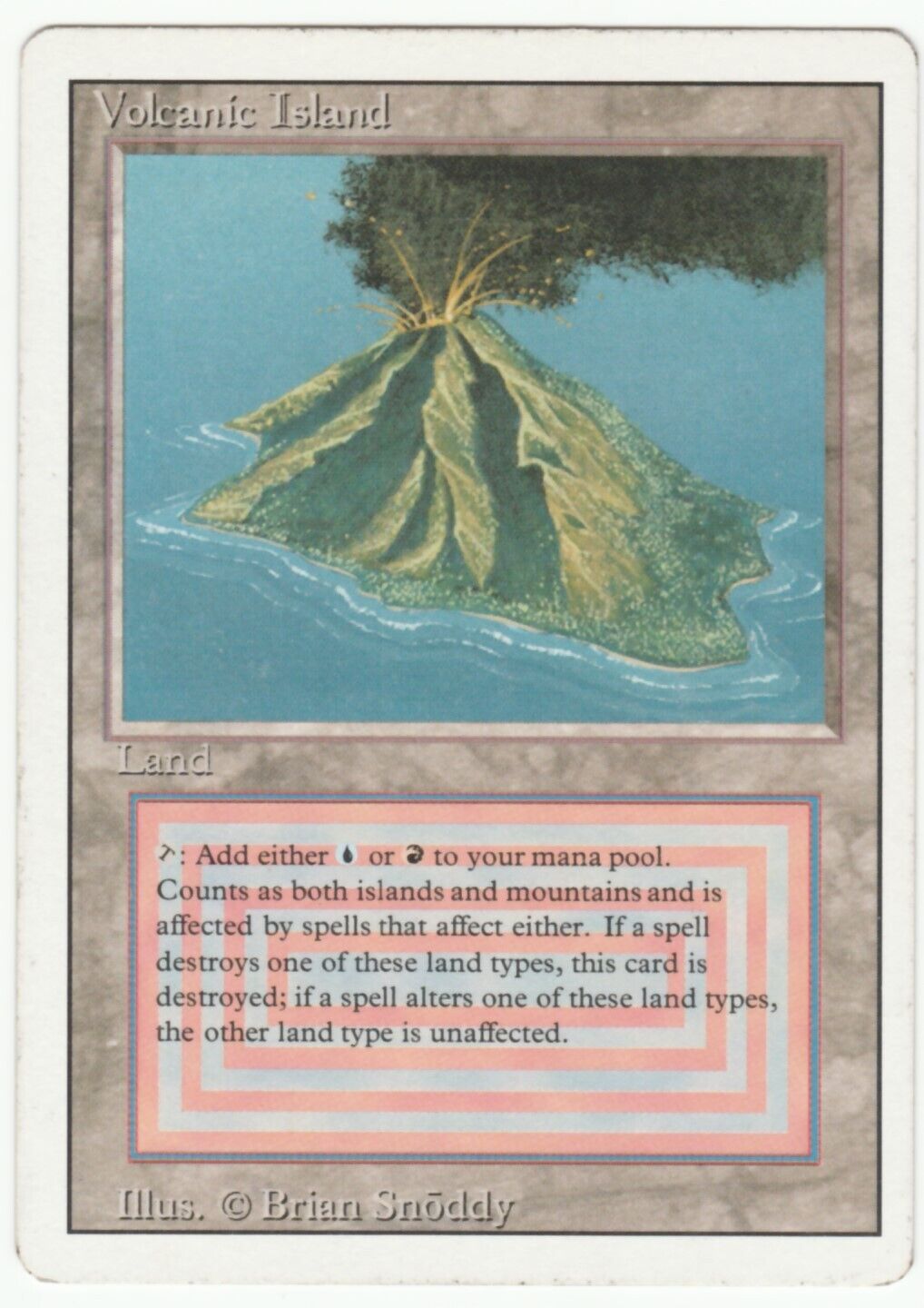 MTG Tropical Island 英語　デュアルランド　リバイズド