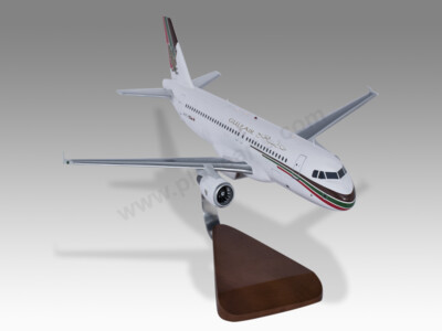 Airbus A320-200 Gulf Air Solid Kiln Dried Mahogany Wood