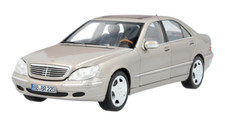 S 600 S Classe Berlina V 220 Modello Auto Or Mercedes Di NOREV 1:18 Argento