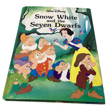Snow White and the Seven Dwarfs by Walt Disney, Hardcover 1989