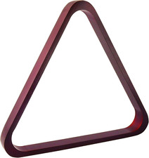 Solid Wood Billiard 8-Ball Triangle / 9-Ball Diamond Pool Ball Racks for 2-1/4"