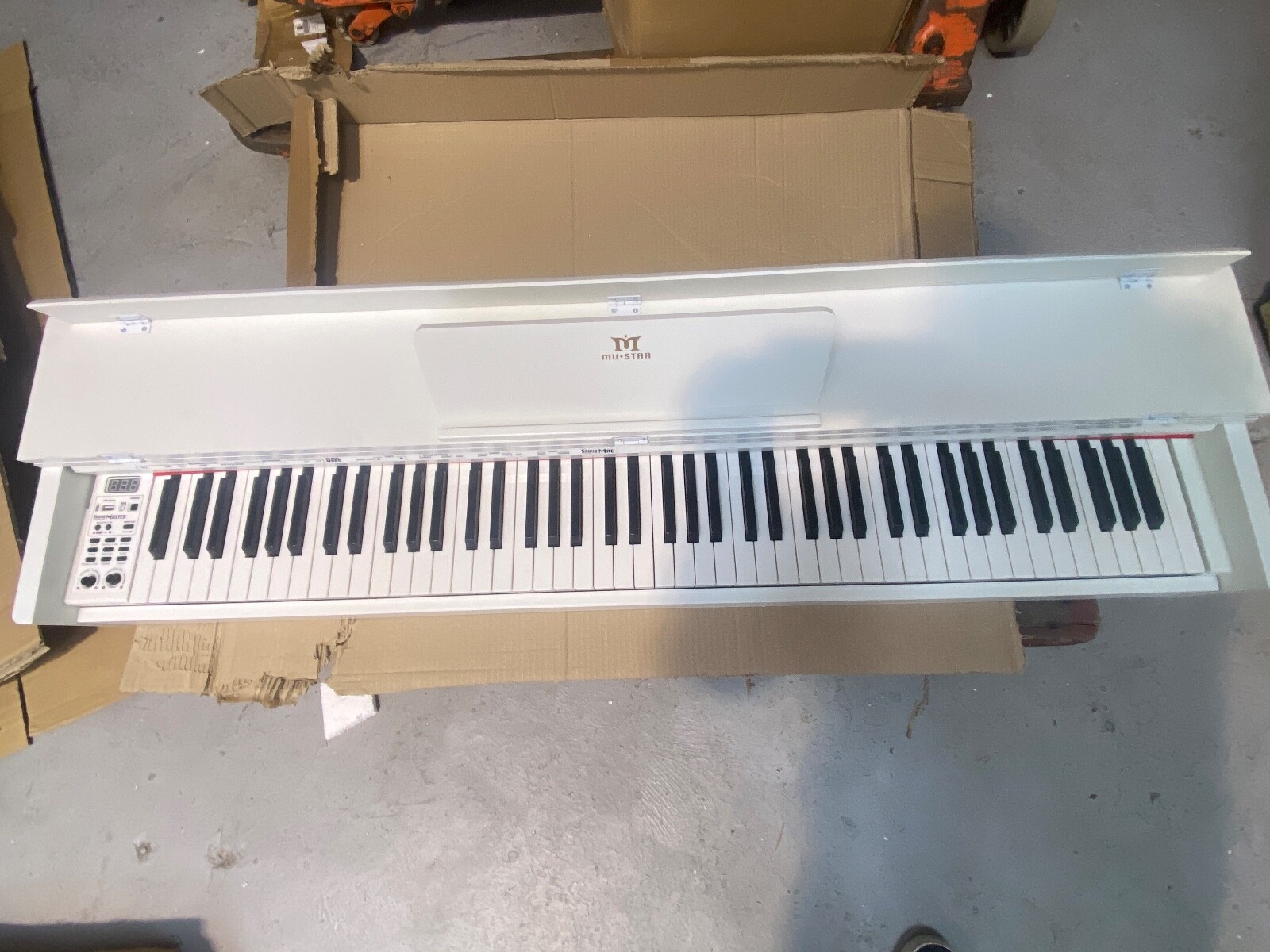 MUSTAR Digital Piano 88 Weighted Keys Hammer Action Full Size 88 Keys