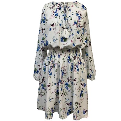 Taylor Women's Ivory Floral Smocked Long Sleeve Spring Date Night Dress 10 NWOT | eBay Taylor Women's Ivory Floral Smocked Long Sleeve Spring Date Night Dress 10 NWOT | eBay