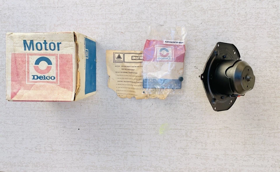 Motor soprador NOS GM 1977 80 Chevrolet Vega Monza 77-80 Monza Vega motor soprador - Imagem 2 de 4
