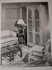 John Widdicomb Galleries Uncommon Furniture Vintage 1980s Print Ad