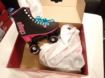 Chaya Melrose Black Roller Skates Women's 5/6/7 New in box 810582 Great skates