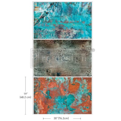 Rustic Romance Decoupage Tissue Paper 3 Pack Redesign with Prima 19'' x 30''