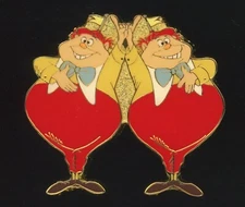 JDS Japan Store Alice In Wonderland 70th Anniversary Tweedle Dee Dum Disney Pin