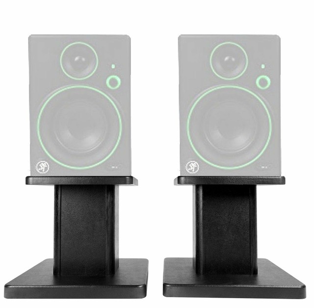 mackie studio monitor black