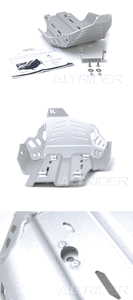 AltRider f809‑1‑1200 Silver Skid Plate - Picture 1 of 1