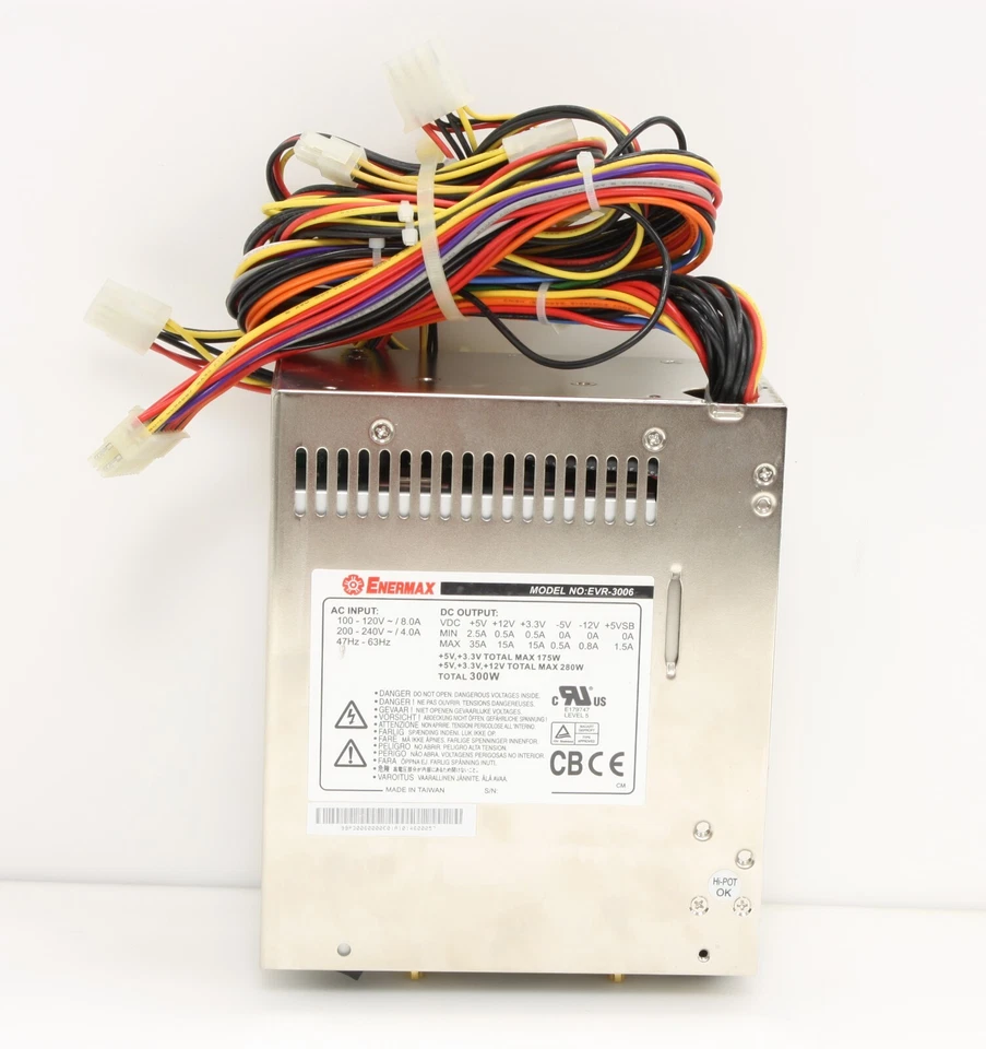 Enermax EVR-3006 ATX 20+4Pin 2x 300W Redundant Mini Redundant Power Supply. - Image 2 of 4