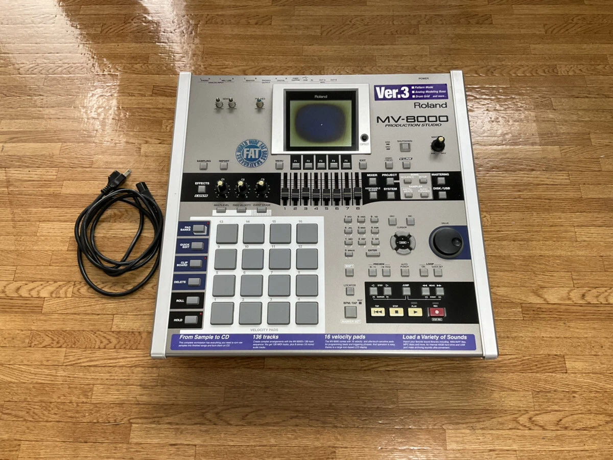 ROLAND MV-8000 DTM サンプラー（Roland MV8000 Production