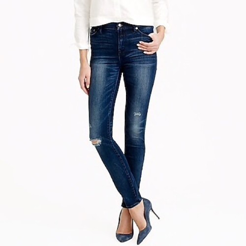 J Crew Lookout High Rise Jeans Grady 