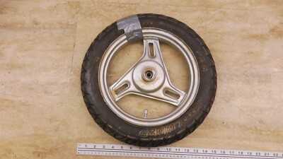 1986 Yamaha Riva Razz CA50 Y605-2> front wheel rim hub drum 10in #2 | eBay