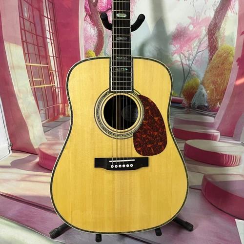 Solid spruce top D45 Solid spruce top Acoustic guitar 20 Frets Fast shipping US
