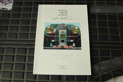 VIP customer brochure/brochure Bugatti EB110 technology development history de