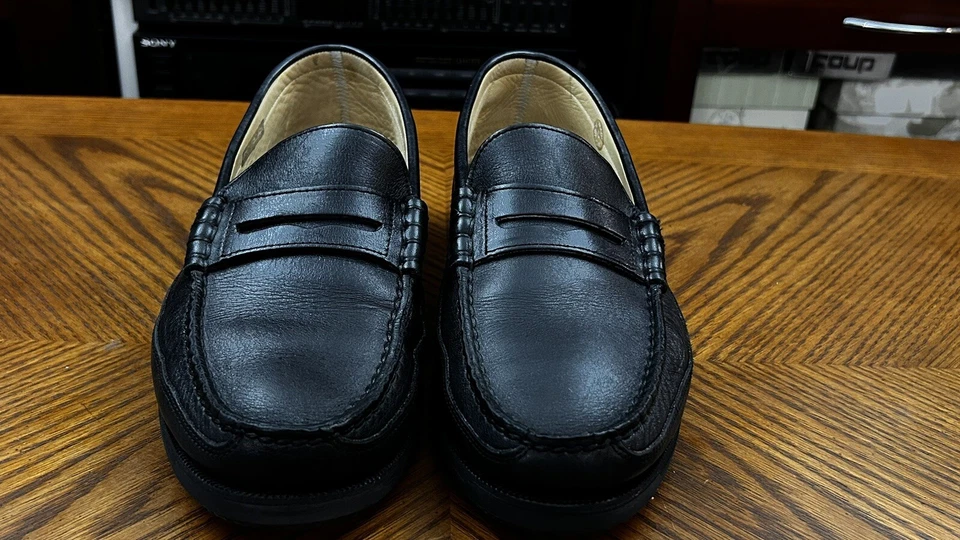 Mocasín Mephisto Cap Vert Negro Penny N7024 Zapatos de Hombre Talla 9.5 Foto 4 de 4