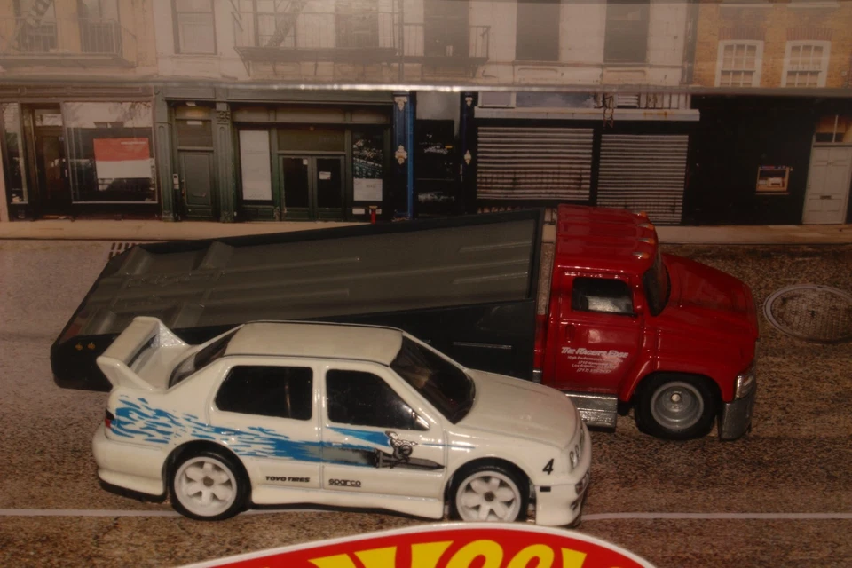 Hot Wheels Premium Fast & Furious, Jetta, Supra, Charger & Carry on Truck - Image 4 of 4