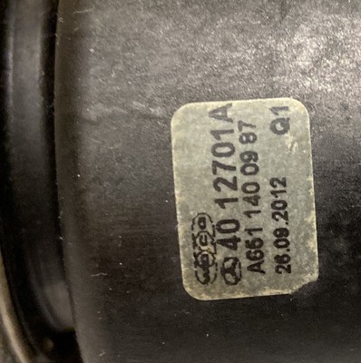 Ladeluftleitung Resonator Geräuschdämpfer MERCEDES A6511400987 
