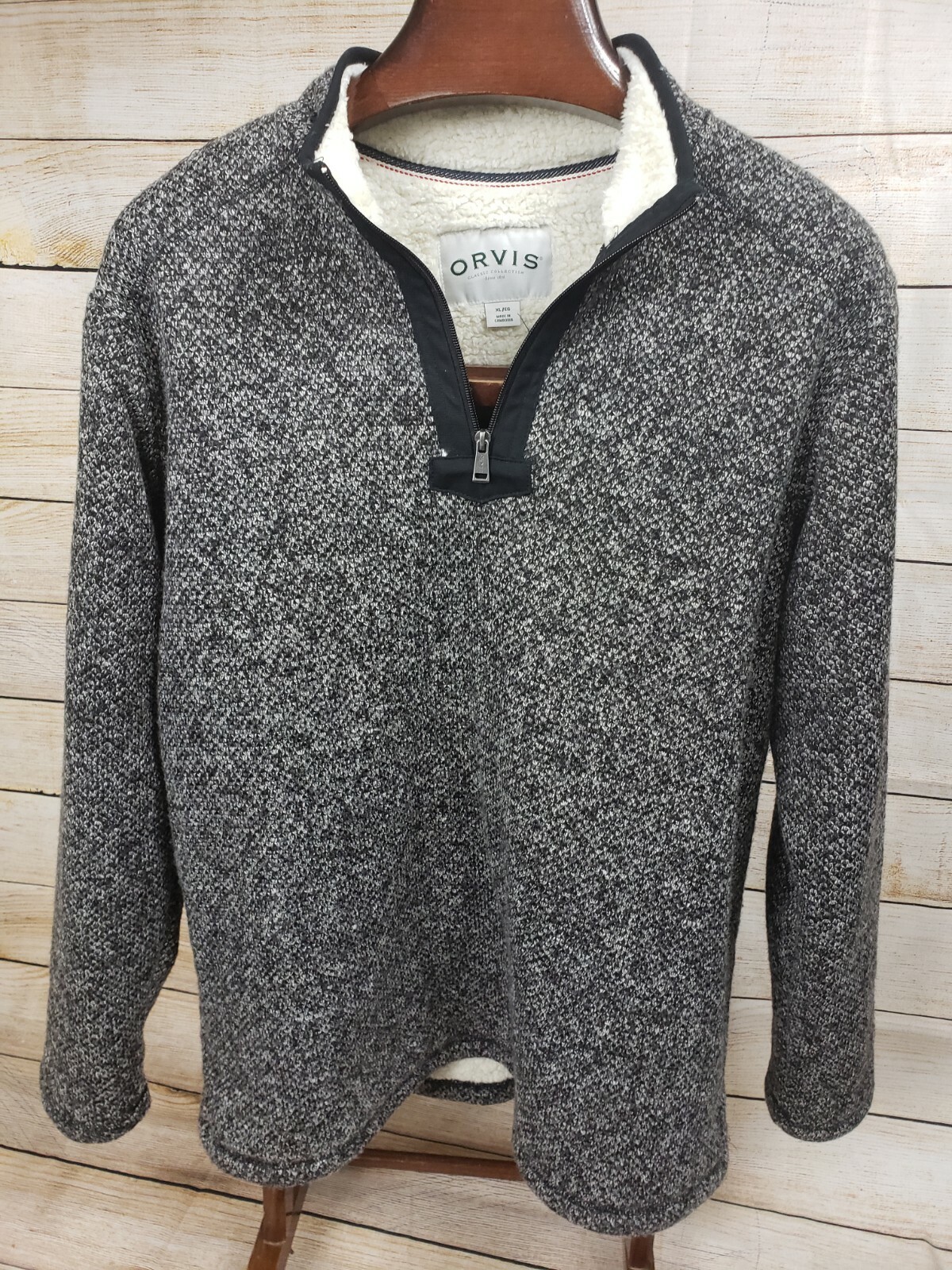 orvis quarter zip pullover