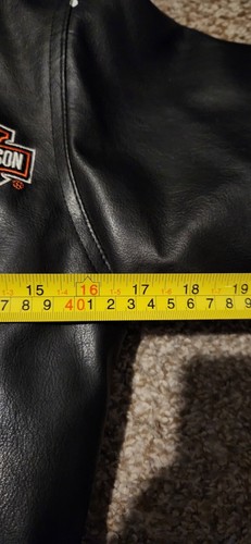 Harley Davidson Motorcycle Faux Leather Jacket Kid's 7T Excellent condition - Picture 7 of 8