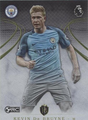 2016-17 Stadium Club Premier League #75 Kevin De Bruyne RC Rookie