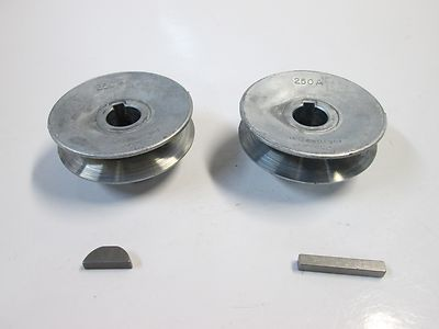 #ad Craftsman Belt Drive Table Saw 2 1 2quot; Pulley Set with Keys 5 8quot; shaft arbor NEW $32.99