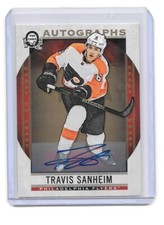 2018-19 O-PEE-CHEE COAST TO COAST TRAVIS SANHEIM AUTOGRAPH
