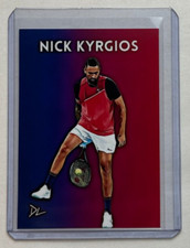 Nick Kyrgios Limited Edition Artist Signed Tennis "ATP # 13" Trading Card 4/10