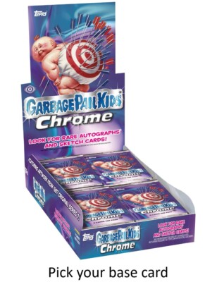 2024 Topps Garbage Pail Kids Chrome 7 - Art by Rory - Pick your card