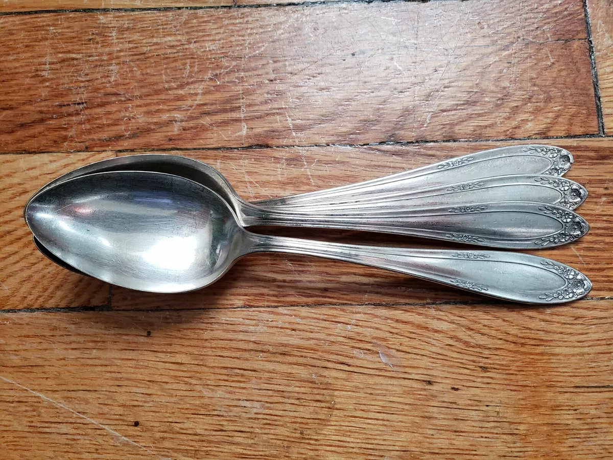 Antique shop soup spoons