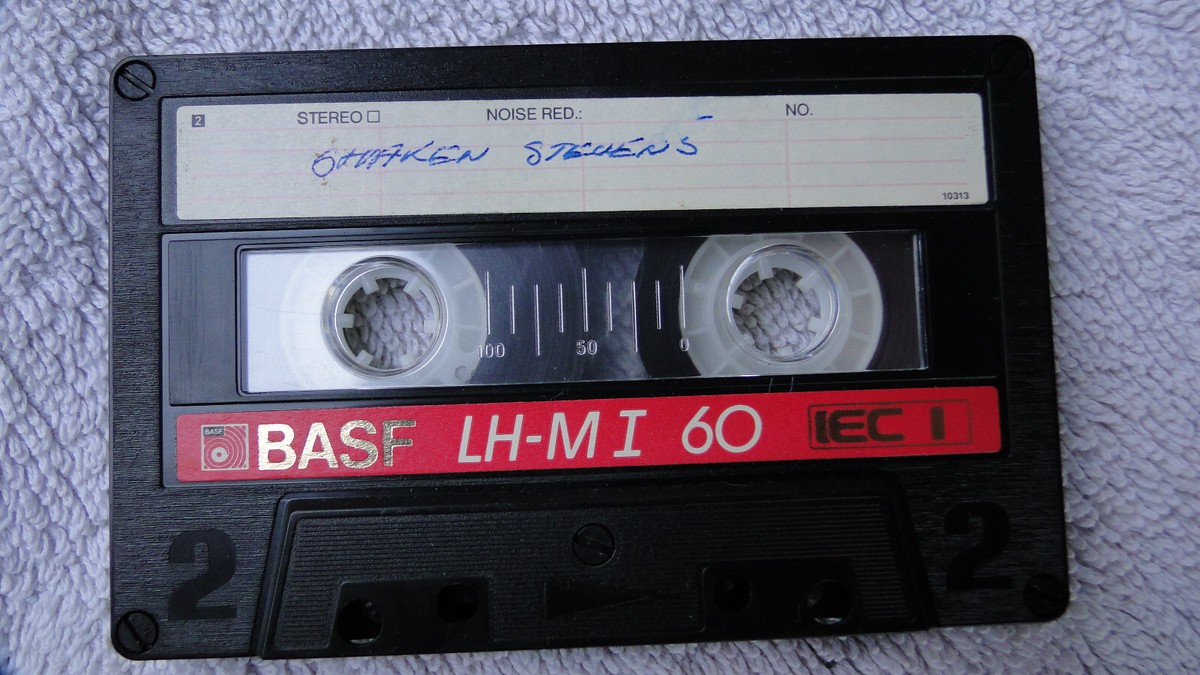 Cassette Audio Vintage BASF LH 60 - Bon état, Utilisée (non Vierge) Pour Déco Ou Collection