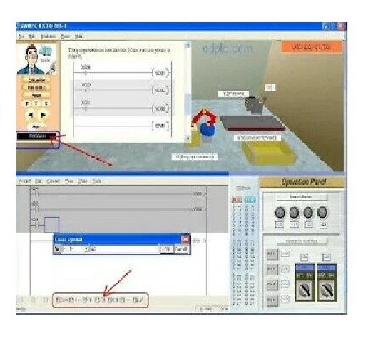 PLC Training Software Ladder Logic Learn to Program GX DEV Melsoft Course Lesson - Image 3 of 4