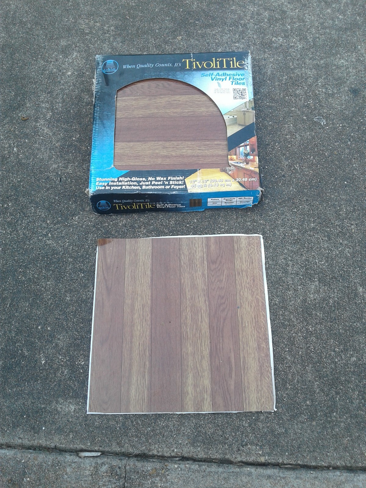 20 Vinyl Floor Tiles 12x12 Durable Nexus Self Adhesive Peel Stick