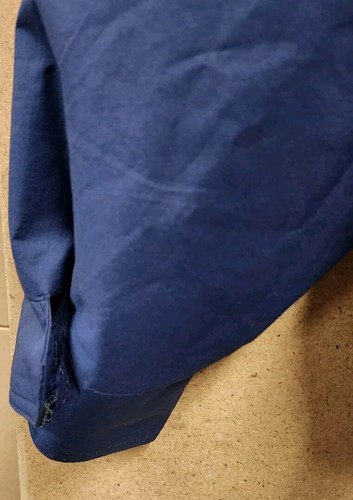 Jack Nicklaus Goretex Yellow White Navy Jacket Golfer Windbreaker Full Zip Large - Picture 6 of 15
