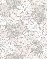 Marburg Tapete Vliestapete Casual 30433 Grau Rosa Stylisch BläTter