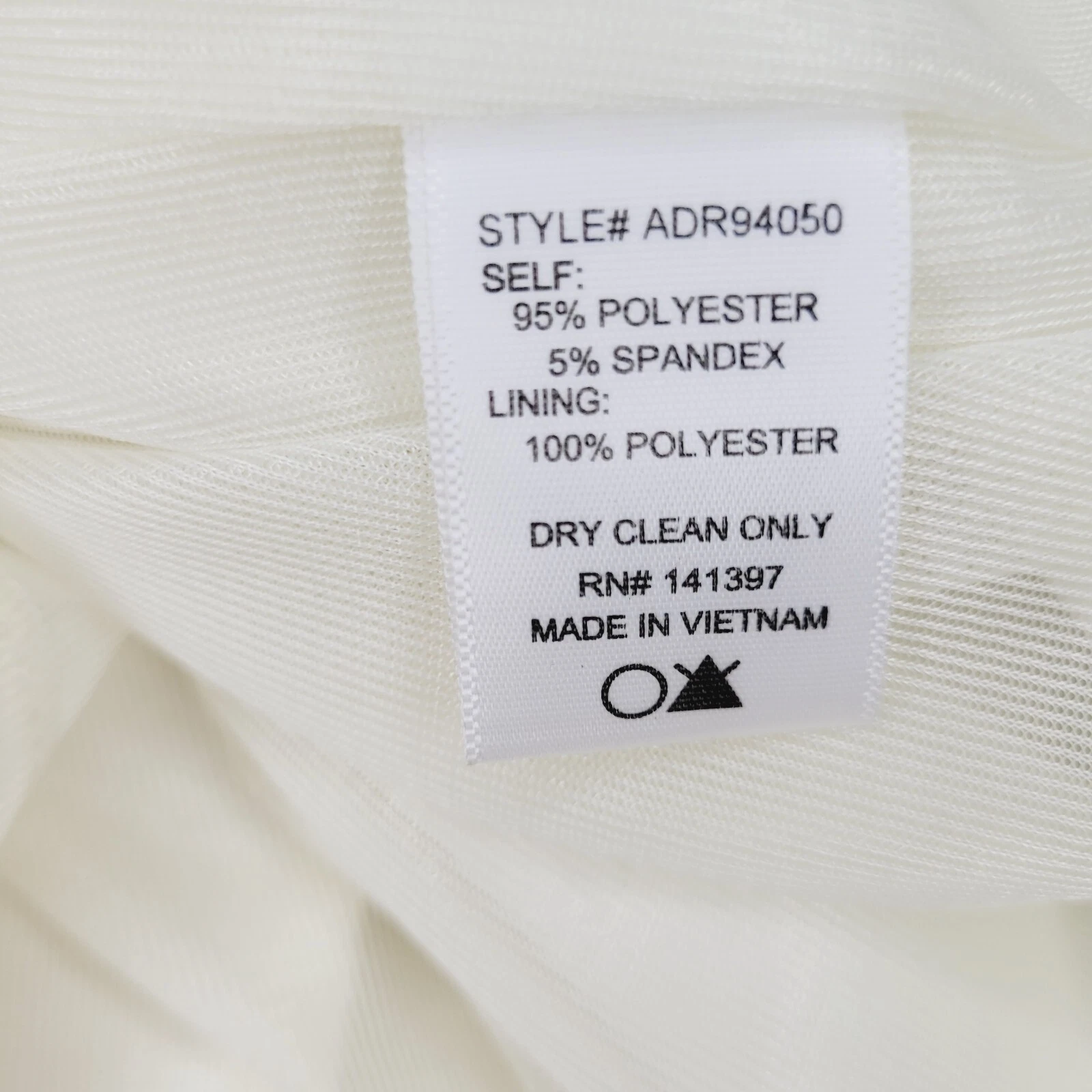 OFF WHITE Mini abito donna ASTR The Label scollo a V bianco sporco festa romantico femminile