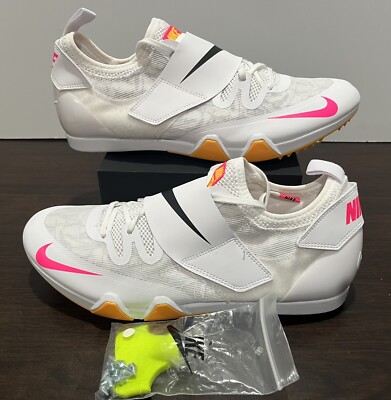 NIKE Pole Vault Elite Track Spikes Men's Size 12  AA1204-101  $120 New