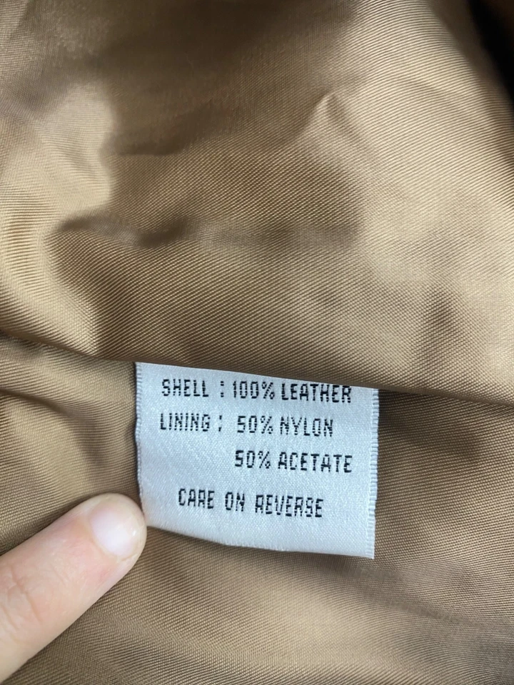 Falda De Colección Lillie Rubí Cuero Mujeres 10 Dorado Midi Forrado Lápiz Abertura Sexy Carrera Foto 4 de 4