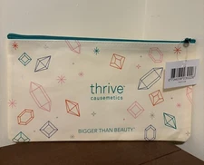 New with tags Thrive Causemetics Makeup Bag “You’re A Gem”