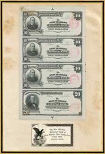 Photoshop 1865 Proof $10 & $20 NewMarket Natl Bank New Market New Hampshire 1330