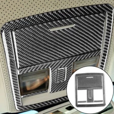 5Pcs Carbon Fiber Interior Overhead Console Cover Trim For Chrysler 300 300C